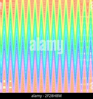 Eine abstrakte Wellig psychedelischen Hintergrundbild. Stockfoto