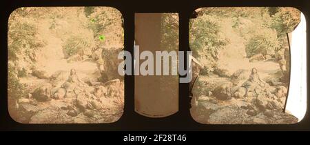 Stereofoto... Stockfoto