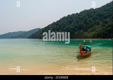 Ko Surin Island, Mu Koh Surin Marine National Park, Thailand. Stockfoto