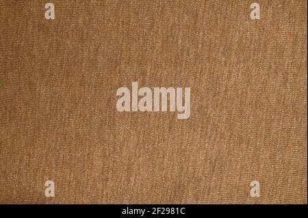 Stoff braun Hintergrund Nahaufnahme. Hochwertige Fotos Stockfoto