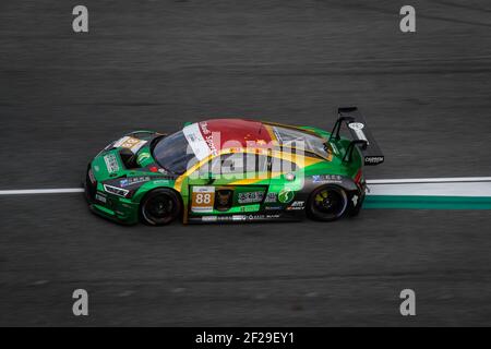 88 TIANSHI RENNTEAM (CHN) AUDI R8 LMS GT ALEX AU (HKG) CHEN WEIAN (CHN) JEAN KARL VERNAY (FRA) während der 2018 / 2019 Asian Le Mans Series Championship, 4 Stunden Buriram vom 10. Bis 12 2019. januar, Thailand - Foto Clement Marin / DPPI Stockfoto