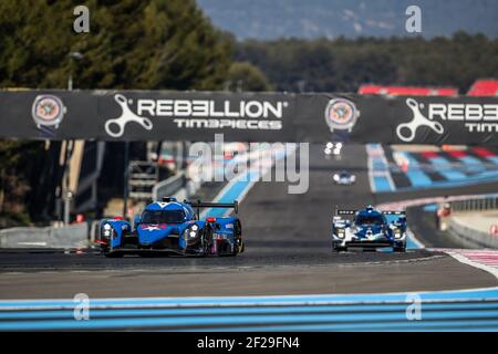 09 GARCIA Esteban (che), DROUX David (che), Team Realteam Racing Norma M30 Nissan, Aktion während der 2019 ELMS European Le Mans Series auf Kurs Paul Ricard, Le Castellet Frankreich, 11. Bis 14. April - Foto Marc de Mattia / DPPI Stockfoto