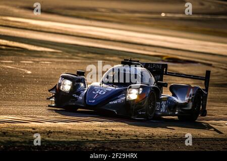 36 THOMAS LAURENT (FRA) ANDRE NEGRAO (BRA) PIERRE RAGUES (FRA) ALPINE A470 - GIBSON SIGNATECH ALPINE elf AKTION während des Prologes der FIA WEC World Endurance Championship 2019 in Barcelona Catalunya, Spanien, 23. Bis 24. juli - Foto Francois Flamand / DPPI Stockfoto