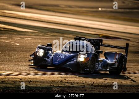 36 THOMAS LAURENT (FRA) ANDRE NEGRAO (BRA) PIERRE RAGUES (FRA) ALPINE A470 - GIBSON SIGNATECH ALPINE elf AKTION während des Prologes der FIA WEC World Endurance Championship 2019 in Barcelona Catalunya, Spanien, 23. Bis 24. juli - Foto Francois Flamand / DPPI Stockfoto