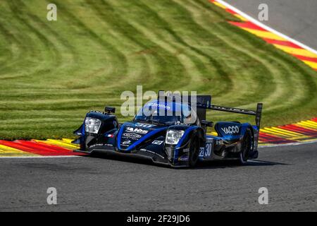 30 JASMIN Nicolas (Fra), RAGUES Pierres (Fra), BRADLEY Richard (grb), Team Duqueine Engineerin Oreca 07 Gibson, Aktion während der ELMS European Le Mans Series 2019 in Spa Francorchamps, Belgien, 20. Bis 22. September - Photo Clement Marin / DPPI Stockfoto