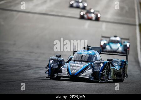 30 JASMIN Nicolas (Fra), RAGUES Pierres (Fra), BRADLEY Richard (grb), Team Duqueine Engineerin Oreca 07 Gibson, Aktion während der ELMS European Le Mans Series 2019 in Spa Francorchamps, Belgien, 20. Bis 22. September - Photo Clement Marin / DPPI Stockfoto