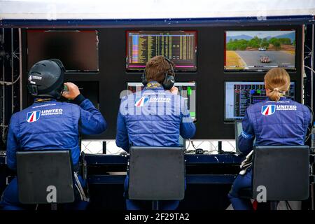 02 BOYD Wayne (gbr), GRIST Garett (CAN), ERDOS Tommy (BH), United Autosports, Ligier JS P3 - Nissan, Aktion während der 2019 ELMS European Le Mans Series, 4 Stunden von Portugal vom 25. Bis 27. Oktober in Portimao - Foto Paulo Maria / DPPI Stockfoto