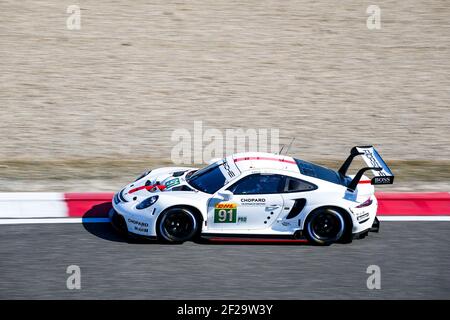 91 BRUNI Gianmaria (ita), LIETZ Richard (aut), Porsche GT Team, Porsche 911 RSR - 19, Aktion während der FIA WEC Langstrecken-Weltmeisterschaft 2019, 4 Stunden von Shanghai vom 8. Bis 10. november, in Shanghai, China - Foto Clement Marin / DPPI Stockfoto