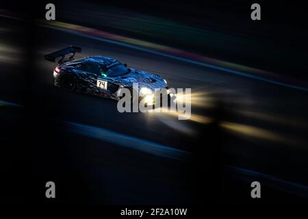 74 VOS Remon, BURKE Darren, Tom ONSLOW-COLE, FRANKENHOUT Christiaan, Mercedes-AMG GT3, RAM Racing, Aktion während der 2019 Blancpain Endurance Series Meisterschaft 24 Stunden von Spa, vom 24. Bis 28. Juli, Spa Francorchamps, Belgien - Foto Antonin Vincent / DPPI Stockfoto