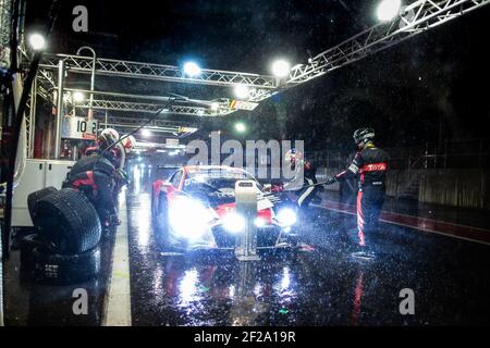 17 DAVIES Shae, PETIT Paul, MACDOWALL Paul, Audi R8 LMS Team WRT, gesamt, Action Boxenstopp während der Blancpain Endurance Series Meisterschaft 2019 24 Stunden von Spa, vom 24. Bis 28. Juli, Spa Francorchamps, Belgien - Foto Antonin Vincent / DPPI Stockfoto