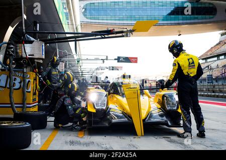 29 VAN EERD Frits (nld), VAN DER GARDE Giedo (nld), DE VRIES Nyck (nld), Racing Team Nederland, Oreca 07 - Gibson, Aktion während der FIA WEC World Endurance Championship 2019, 4 Stunden von Shanghai vom 8. Bis 10. november, in Shanghai, China - Photo Florent Gooden / DPPI Stockfoto