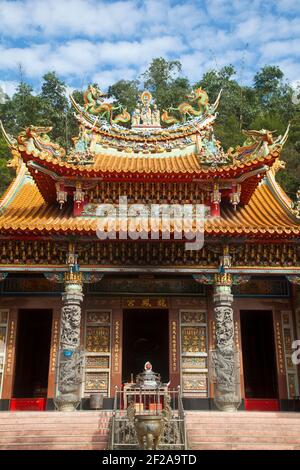 Taiwan, Nantou, Sun Moon Lake, Longfeng Tempel Stockfoto