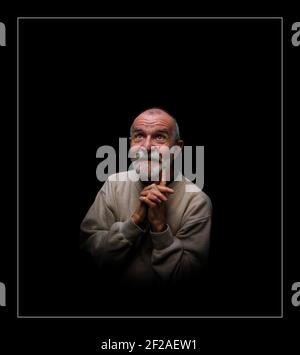 Athol Fugard...... Südafrikanischer Dramatiker in London.pic David Sandison 15/3/2002 Stockfoto