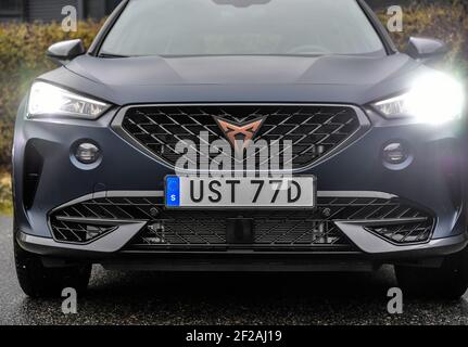 Cupra Formentor VZ, Emblem Foto: Anders Wiklund / TT Code 10040 Stockfoto