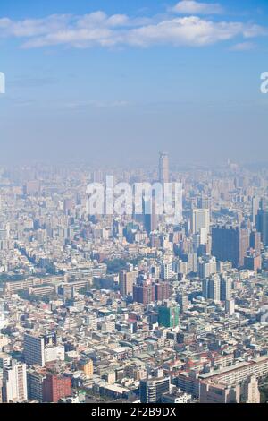 Taiwan Kaohsiung, Blick auf die Stadt Stockfoto