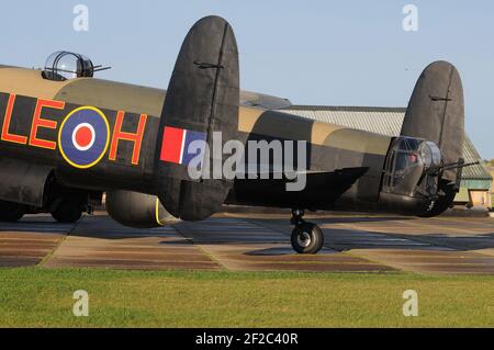 'Just Jane' auf dem Vorfeld in East Kirkby. Stockfoto