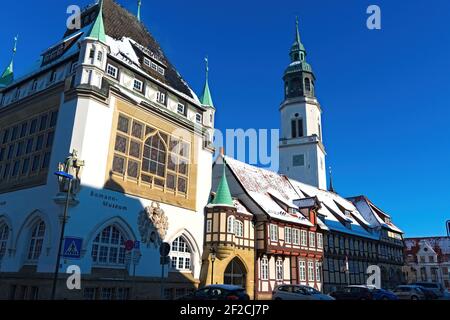 Alte Kirche von Celle Stockfoto