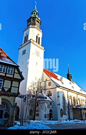 Alte Kirche von Celle Stockfoto