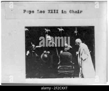 Papst Leo XIII. Stockfoto