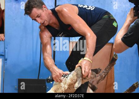 Ivan Scott scheren an den Champs-Frankreich 2019 Stockfoto