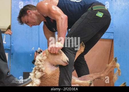 Ivan Scott scheren an den Champs-Frankreich 2019 Stockfoto