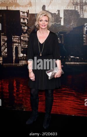 Sharon Small kommt bei den Crime Thriller Awards 2014 an The Grosvenor House Hotel - London Stockfoto