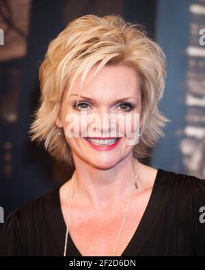 Sharon Small kommt bei den Crime Thriller Awards 2014 an The Grosvenor House Hotel - London Stockfoto