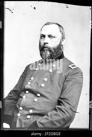 Porträt von Major General William A. Hammond, Chirurg-General, Offizier der Bundeswehr Stockfoto