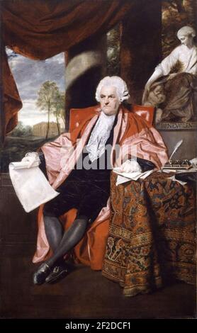 Porträt von Dr. John Ash' von Sir Joshua Reynolds (1788) Stockfoto