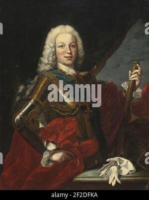 Porträt von König Ferdinand VI. Von Spanien (1713-1759). Stockfoto