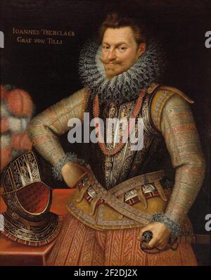 Porträt von Prinz Philipp Wilhelm von Oranien von Frans Pourbus II.. Stockfoto