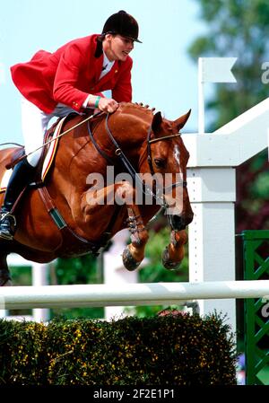 CSIO La Baule, Mai 1999, James Peeters (BEL), Alco Stockfoto