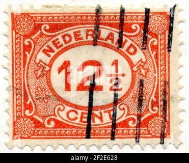 Postzegel 1921 12 Cent. Stockfoto