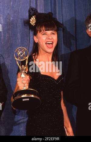 Tracey Ullman bei den Emmy Awards 1989 in Los Angeles, Kalifornien 09. September 1989 Credit: Ralph Dominguez/MediaPunch Stockfoto