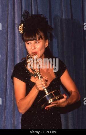 Tracey Ullman bei den Emmy Awards 1989 in Los Angeles, Kalifornien 09. September 1989 Credit: Ralph Dominguez/MediaPunch Stockfoto