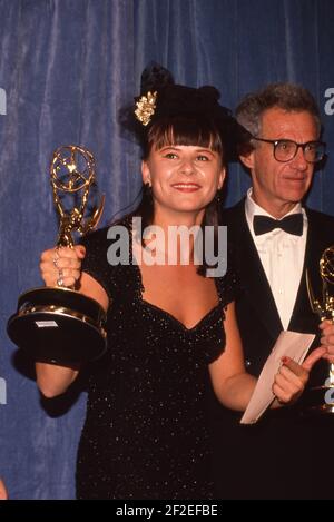 Tracey Ullman bei den Emmy Awards 1989 in Los Angeles, Kalifornien 09. September 1989 Credit: Ralph Dominguez/MediaPunch Stockfoto