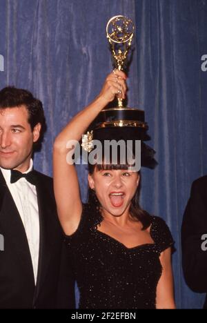 Tracey Ullman bei den Emmy Awards 1989 in Los Angeles, Kalifornien 09. September 1989 Credit: Ralph Dominguez/MediaPunch Stockfoto