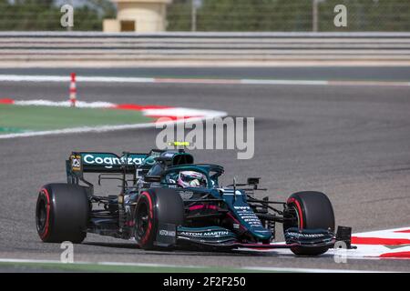 Bahrain International Circuit, in Sakhir, Bahrain. März 2021, 12th. Sakhir, Bahrain. März 12 2021: Vom 12. Bis 14. März 2021 auf der, Bahrain., . International Circuit, in Sakhir, Bahrain - Foto Antonin Vincent/DPPI Quelle: DPPI Media/Alamy Live News Stockfoto