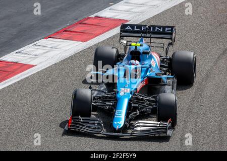 Bahrain International Circuit, in Sakhir, Bahrain. März 2021, 12th. Sakhir, Bahrain. März 12 2021: Vom 12. Bis 14. März 2021 auf der, Bahrain., . International Circuit, in Sakhir, Bahrain - Foto Antonin Vincent/DPPI Quelle: DPPI Media/Alamy Live News Stockfoto