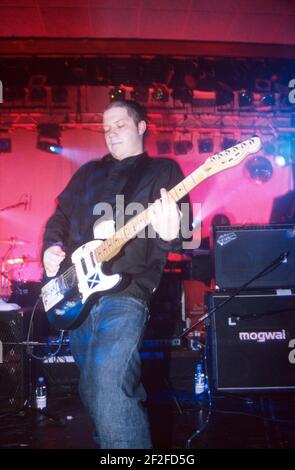 Mogwai bei allen Tomorrows Partys, ATP 9. April 2000. Pontins, Camber Sands, West Sussex, Großbritannien. Stockfoto