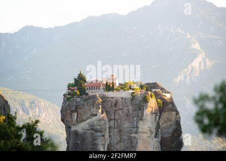 Meteora Kloster der Heiligen Dreifaltigkeit Stockfoto