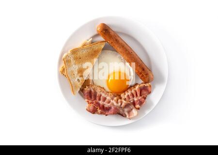 Traditionelle amerikanische Frühstück Stockfoto