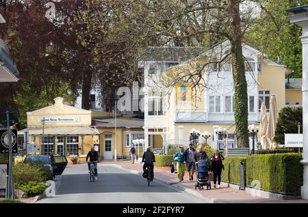 Heringsdorf, Insel Usedom, Ostseeküste, Mecklenburg-Vorpommern, Deutschland Stockfoto