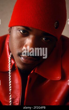 Ray-J amerikanische Sängerin, Songwriterin, Rapper, Fernsehpersönlichkeit und Schauspieler, fotografiert 2001, London, England, Großbritannien. Stockfoto