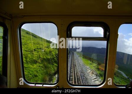 Snowdon Mountain Railway, 2009 Stockfoto