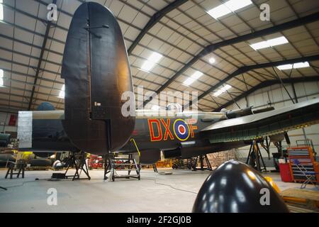 Avro Lancaster B.VII NX611, Just Jane, East Kirkby, Stockfoto