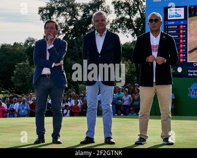 Jose Luis Martinez Almeida während der Mutuactivos Open de Espana, Golf European Tour am 6. Oktober 2019 im Club de Campo Villa de Madrid in Madrid, Spanien - Foto Arturo Baldasano / DPPI Stockfoto