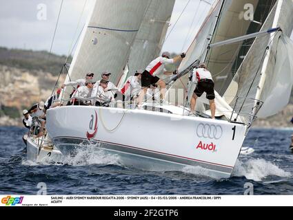 SEGELN - AUDI SYDNEY HAFENREGATTA 2006 - SYDNEY (AUS) - 04 > 05/03/2006 - ANDREA FRANCOLINI / DPPI ACUITY Stockfoto