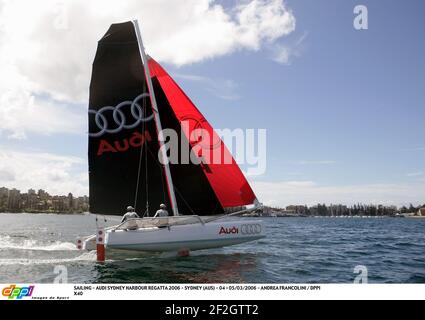 SEGELN - AUDI SYDNEY HAFENREGATTA 2006 - SYDNEY (AUS) - 04 > 05/03/2006 - ANDREA FRANCOLINI / DPPI X40 Stockfoto