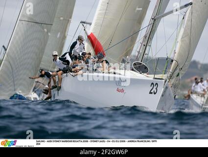 SEGELN - AUDI SYDNEY HAFENREGATTA 2006 - SYDNEY (AUS) - 04 > 05/03/2006 - ANDREA FRANCOLINI / DPPI ZEN Stockfoto